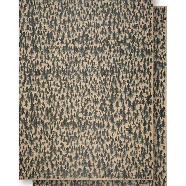 PÁPYDO - Wholesale Flat Wrap - Tannenwald wrapping paper 3