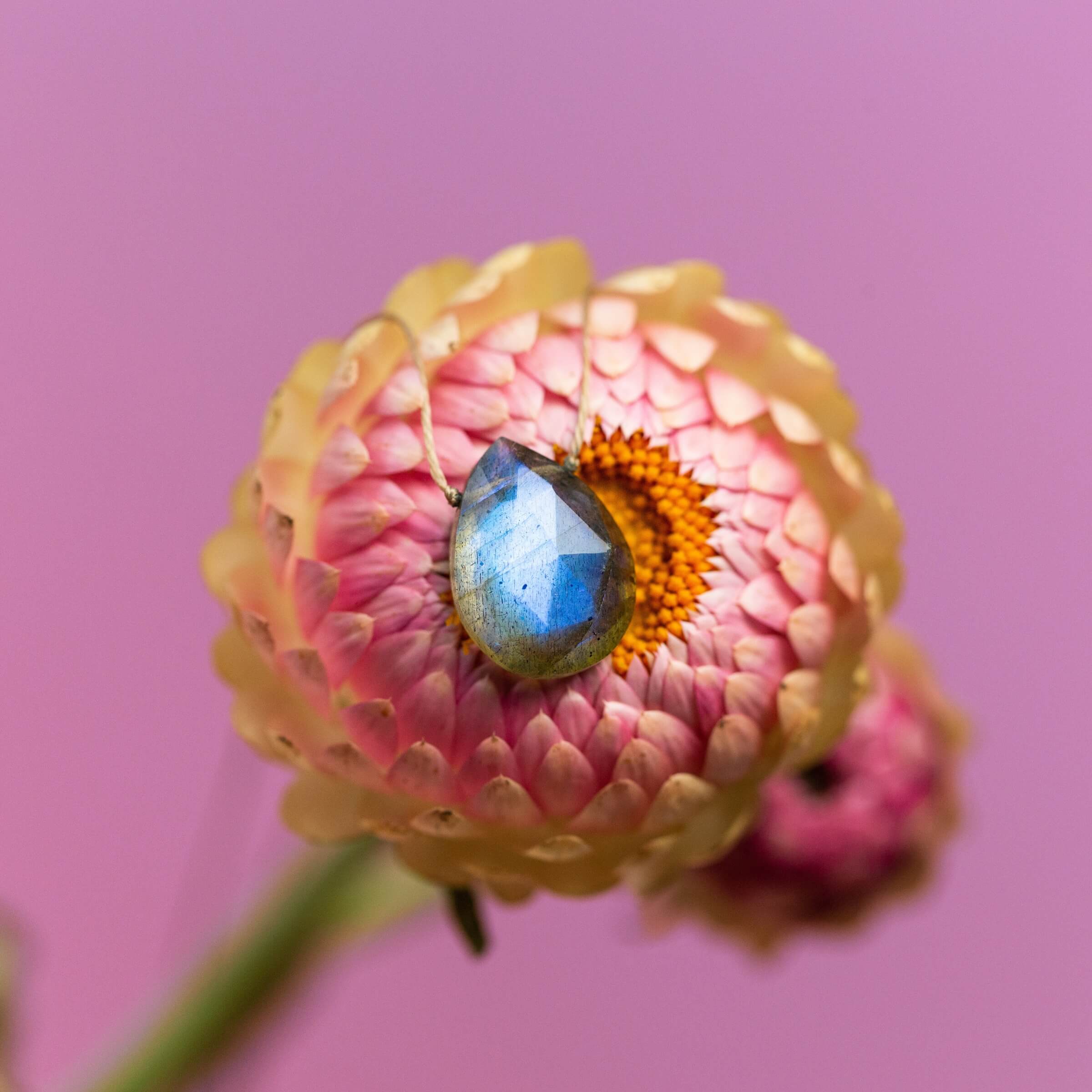 SoulKu - Wholesale Pendant/Charm Necklace - Labradorite Luxe Necklace for Transformation1