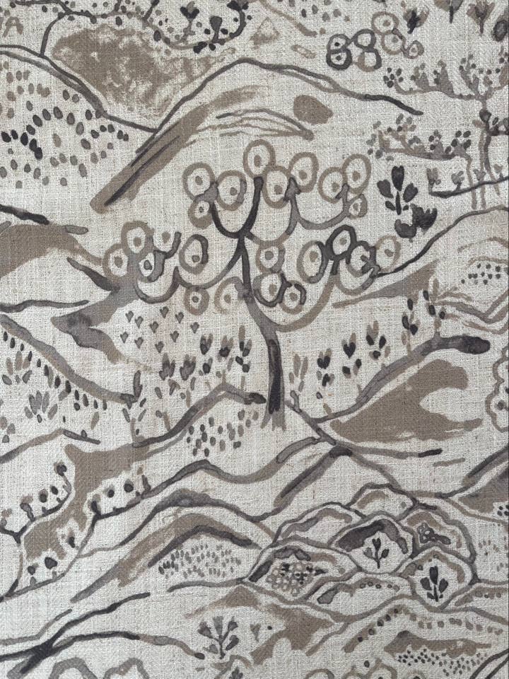 Amelia Landskap Kudde med Fjäderinlägg - Anpassad för wholesale av Dahlia & Grace pillows