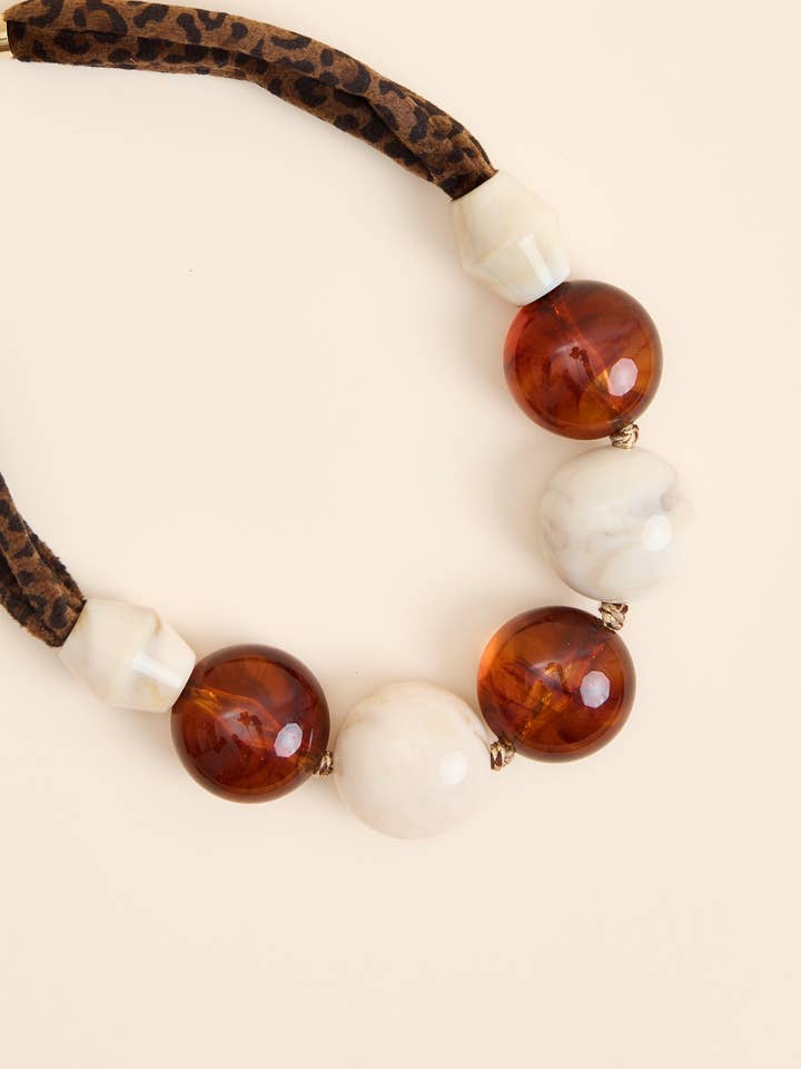 Amazonit-Halskette für den Großhandel von Voguette Paris