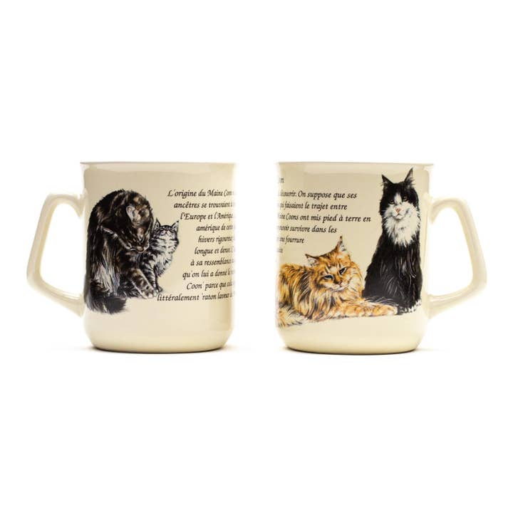 Maine Coon mug for wholesale by Animal Prints