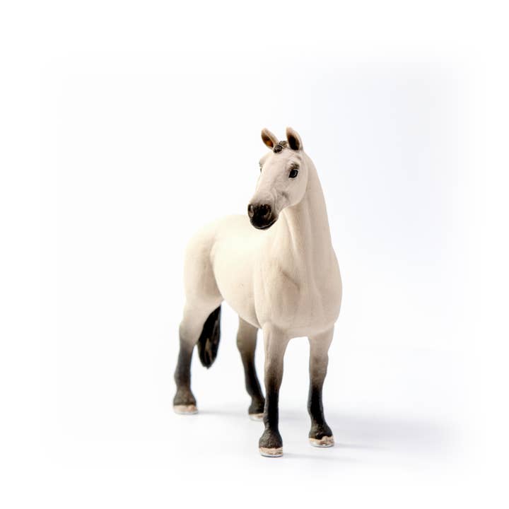 Schleich - Wholesale Figurine Toy - Kids - Hannoverian Gelding, Red Dun Horse Toy Figurine