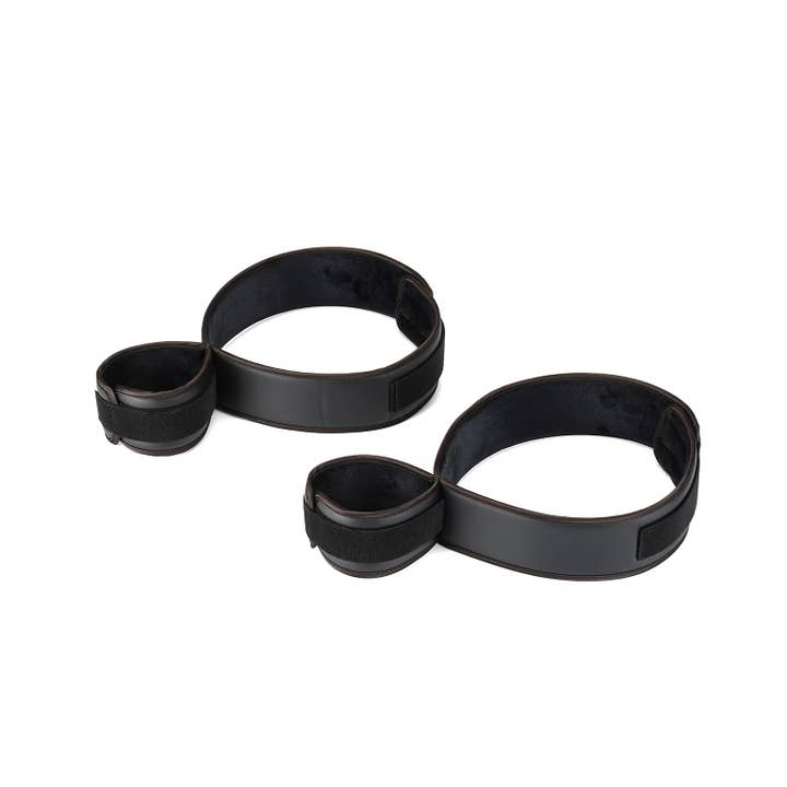Vegan Fetish Wrist to Thigh Restraints for wholesale by Liebe Seele