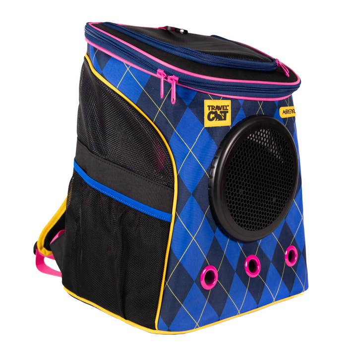 Travel Cat | Your Cat Backpack - Wholesale Pet Carrier - Cat - Argylle x Travel Cat "Spy" Cat Backpack - Officially License