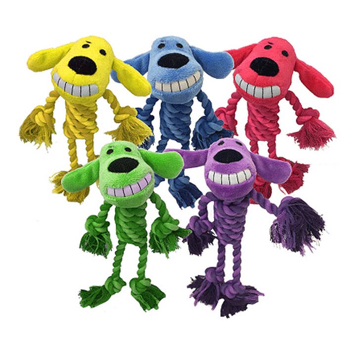 Multipet Rope Body Loofa 6in for wholesale by King Wholesale Pet Goods