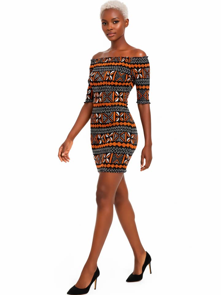 AFRICAN DRESS WOMEN, African Short Dress, African Print Dres for wholesale by SUESES