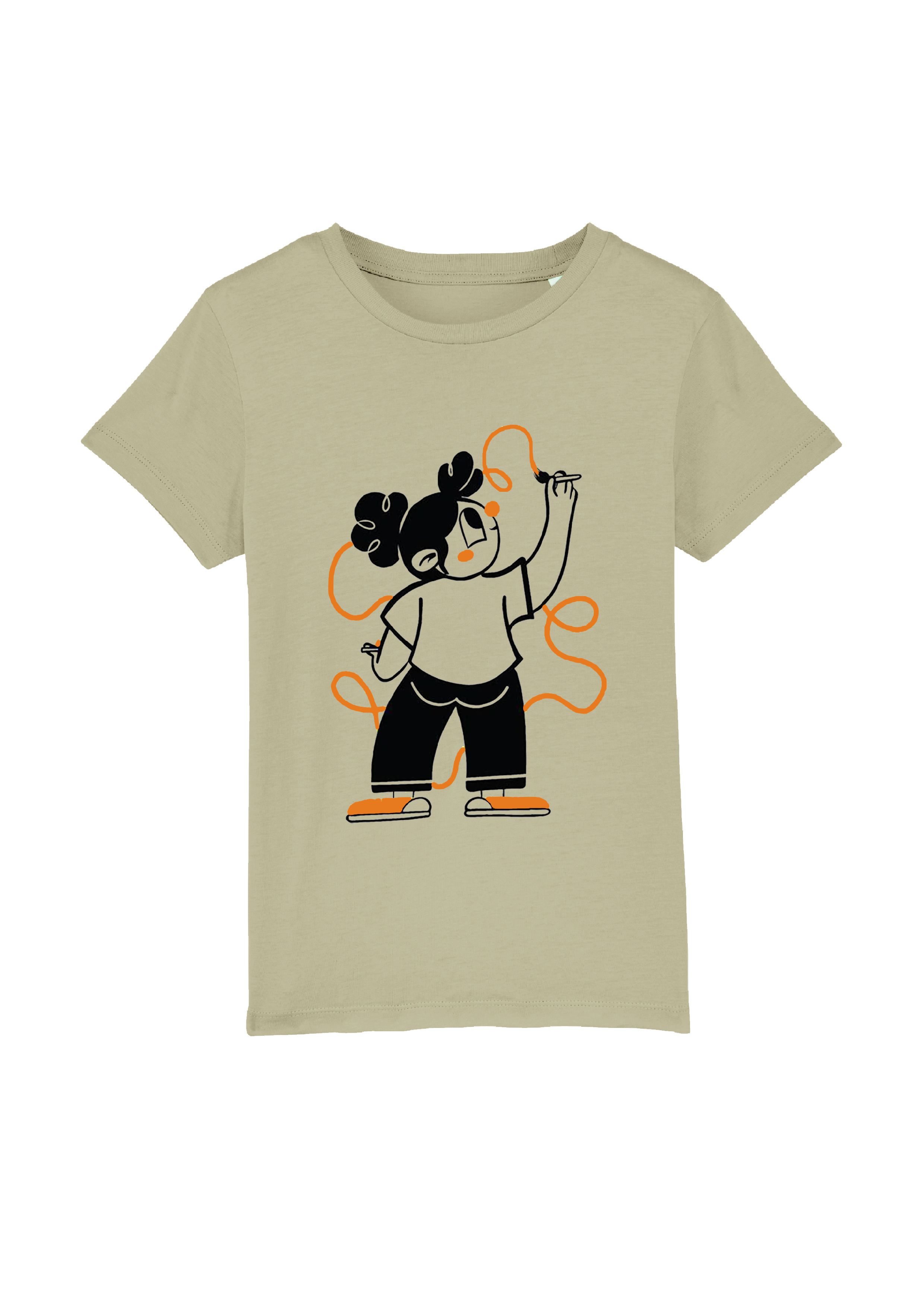 Printed by Us – wholesale Screen-printed t-shirt – Kids – 'Paint The Way' Kids T-Shirt - Bobbi Rae AKA BearCubs0