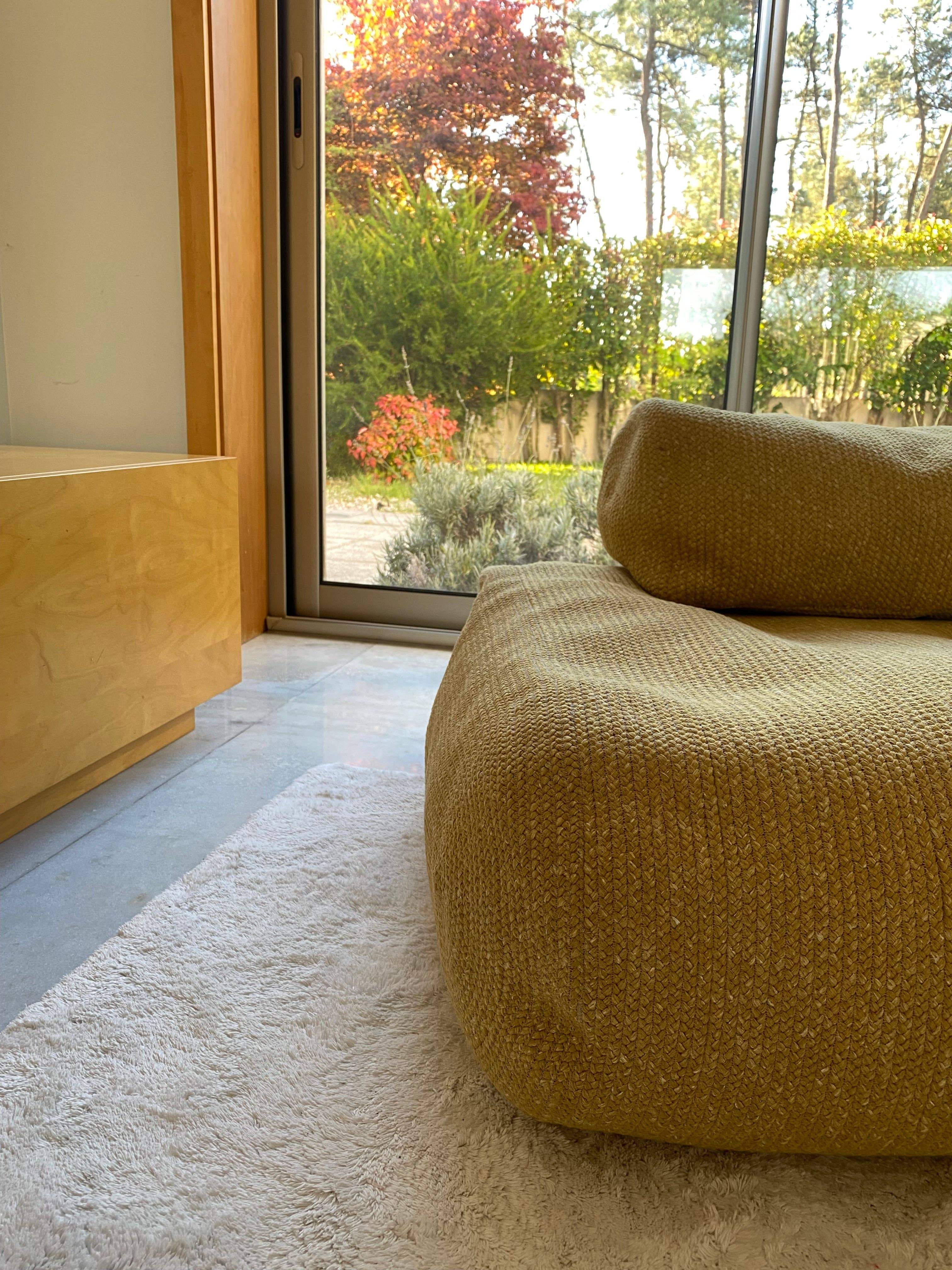 Darono – Großhandel Pouf – DUNE Pouf aus Upcycling- und recycelten Materialien6