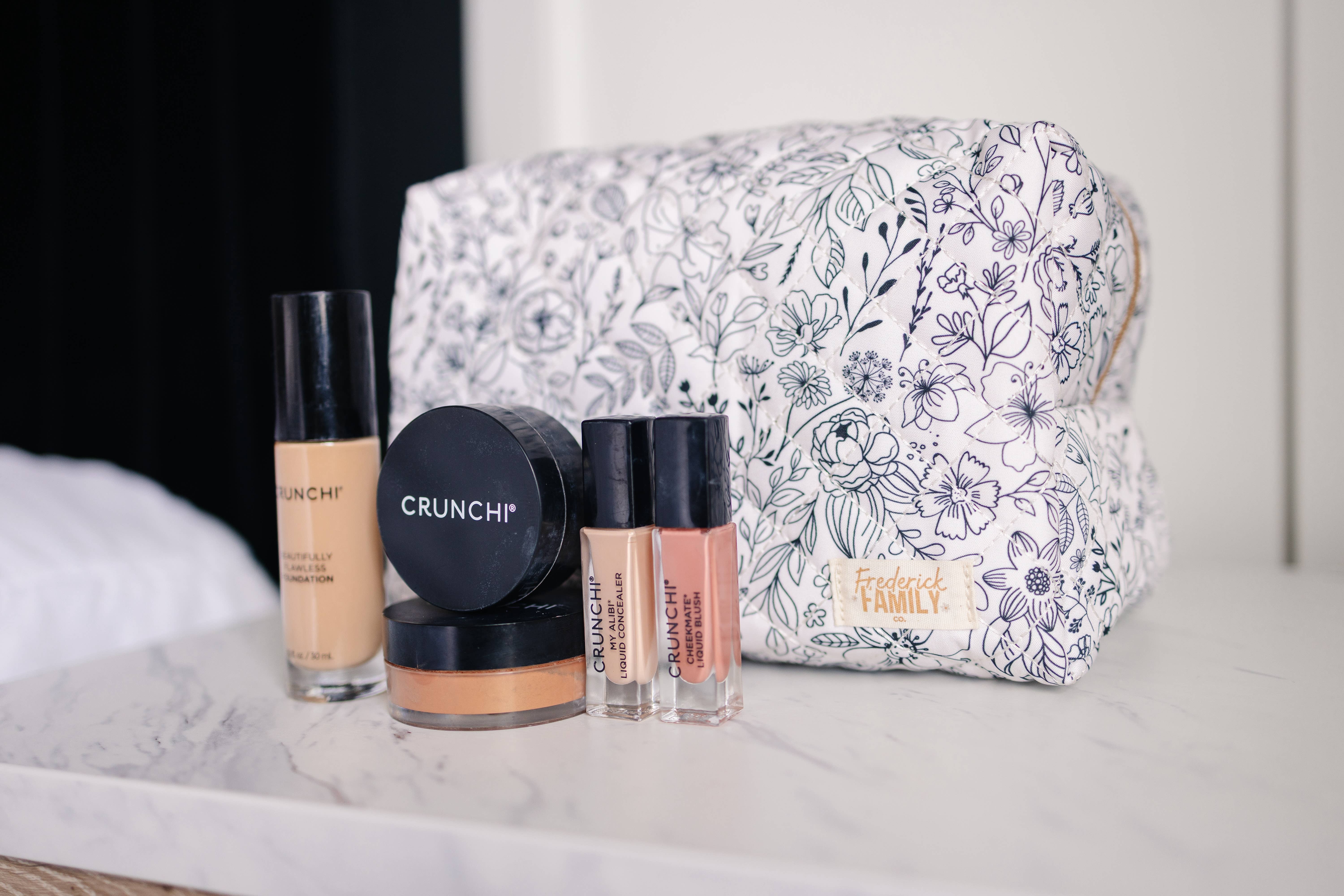 Frederick Family Co. - Wholesale Makeup/Cosmetic Bag - Quilted Carry All Pouch for Women – Large Makeup Organizer Bag, Stand Up Toiletry Case, Wide Zipper Opening, Cute Travel Pouch21