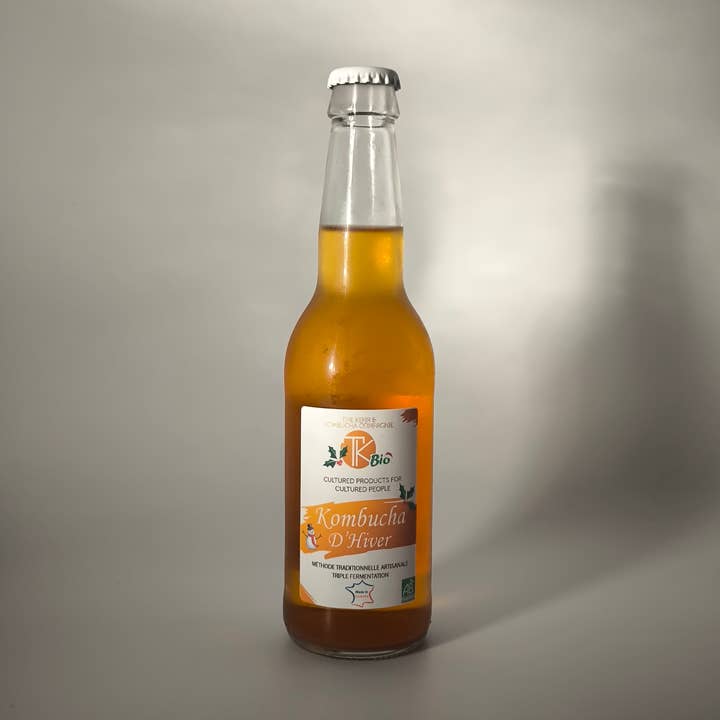 The Kefir & Kombucha Compagnie - Wholesale Kombucha - Winter Kombucha (Christmas) 330 ml ORGANIC0
