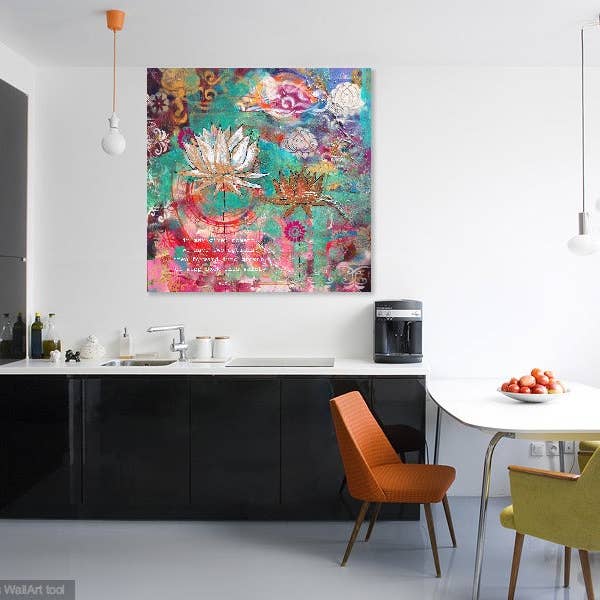 Perceba profundamente que o momento presente é tudo o que você alguma vez tem por atacado de katharinalucia ART