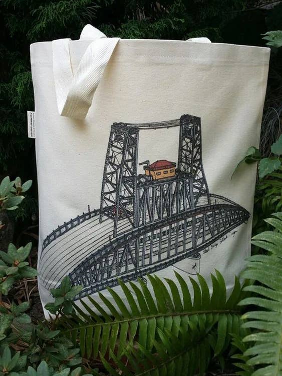 Bolsa de ombro de lona de aço por atacado de Alshiref Design and Print LLC