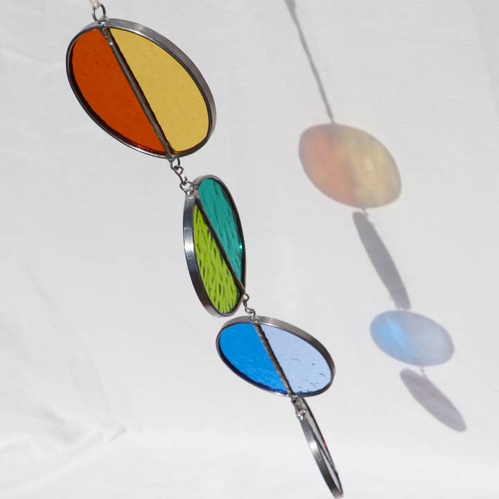 Chelbie Hunger Glassworks - Wholesale Stained Glass Panel - Radiant Mobile3