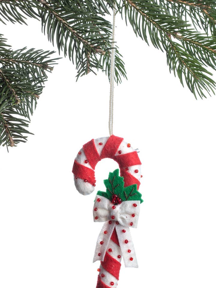 Rood snoepriet ornament voor wholesale door Silk Road Bazaar