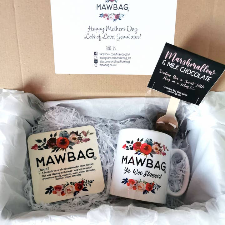 Mawbag Ya Wee Stunner | Mothers Day Gift Set | Gifts for Mum | Mum Birthday Gift | Mum Gift Box | Mum Gift | Mum Coaster | Mum Mug Funny for wholesale by Mawbag