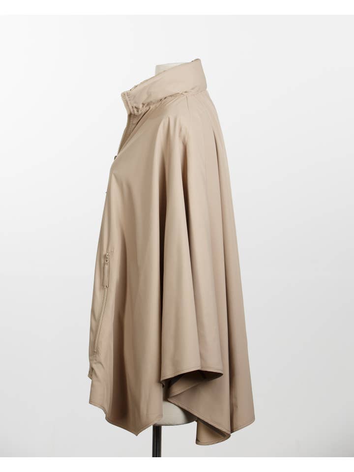 RAINRAPS - Wholesale Raincoat - Women's - Camel & Plaid SPORTYRAP3