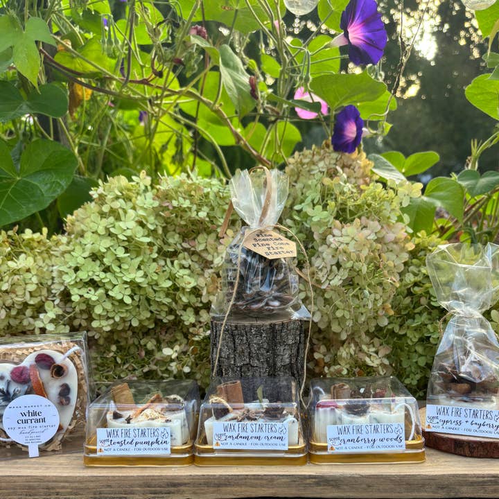 Mana Market Co. - Wholesale Lighter - Snowflake Fire Starter Scented Sachet & Wax Melt13