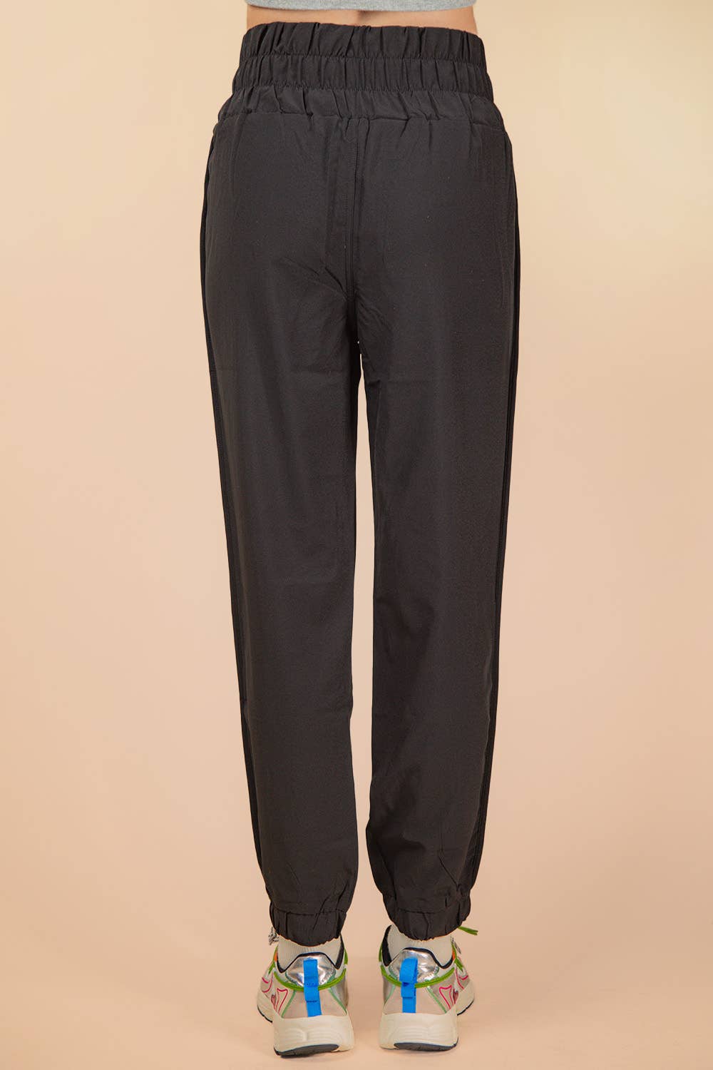 VERY J - Wholesale Athletic Sweatpants/Joggers - Women's - NP70063-Elasticized waist jogger pants7