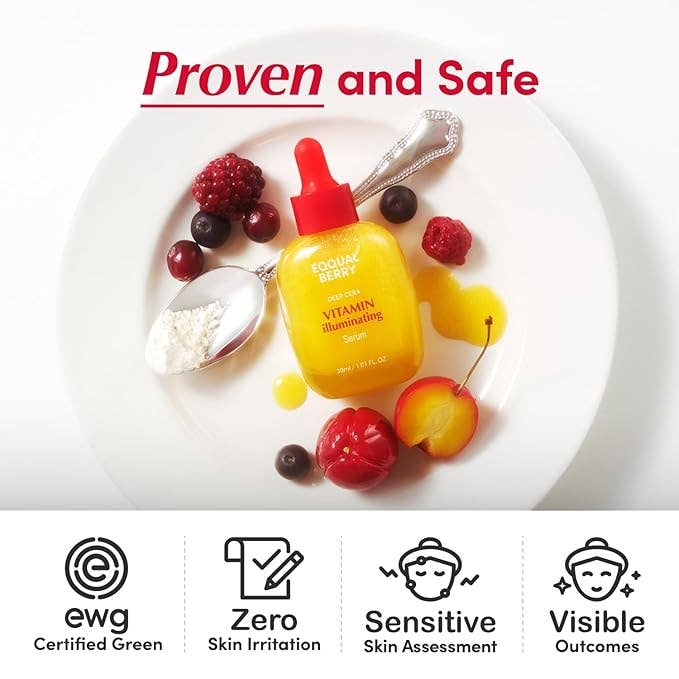 Glowiss - Wholesale Facial Serum/Concentrate - EQQUALBERRY Vitamin Illuminating Serum 1.01oz / 30ml2
