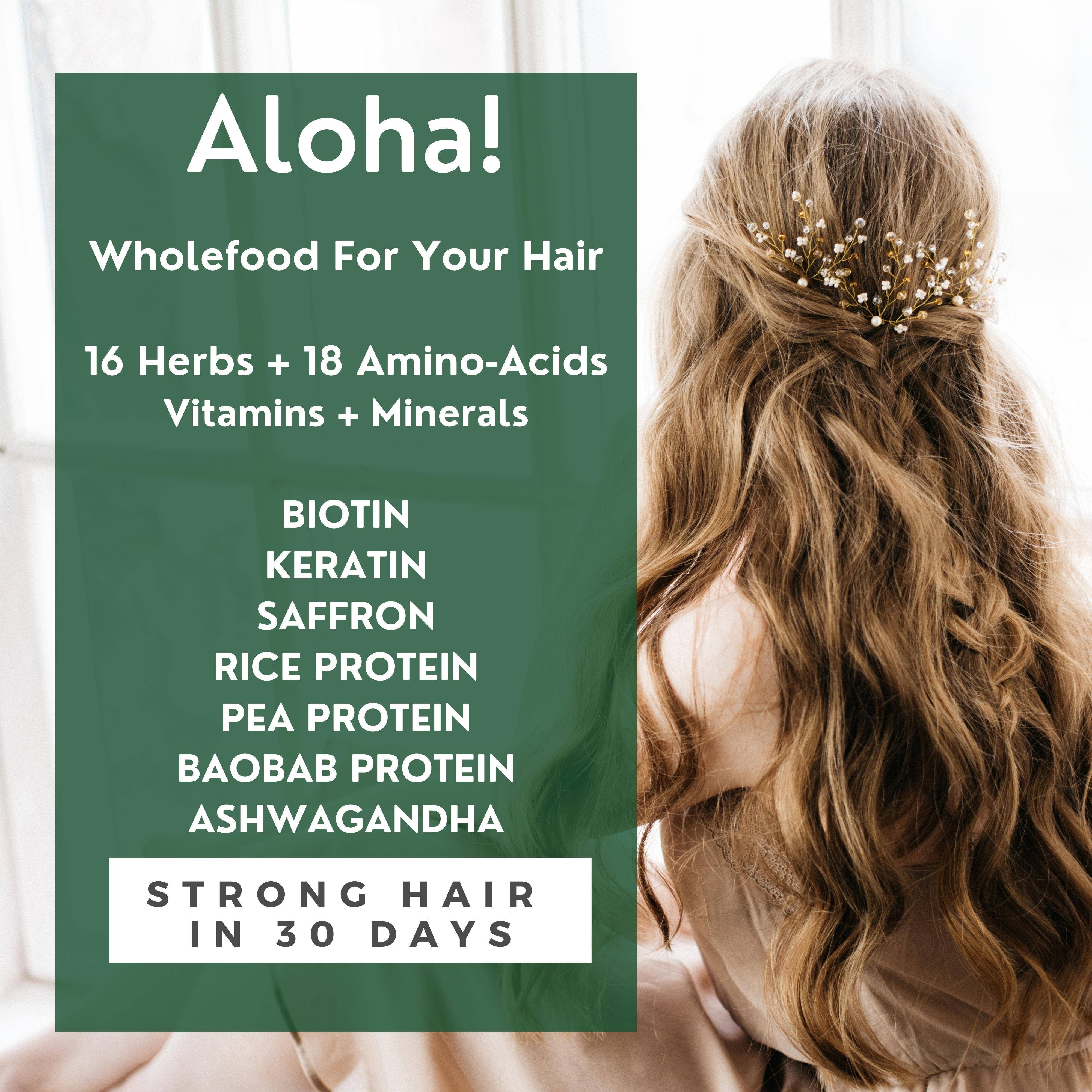 The Sacred Essence – wholesale Hårolja – ALOHA Hårväxt Elixir - Hår & Hårbotten Superpower8