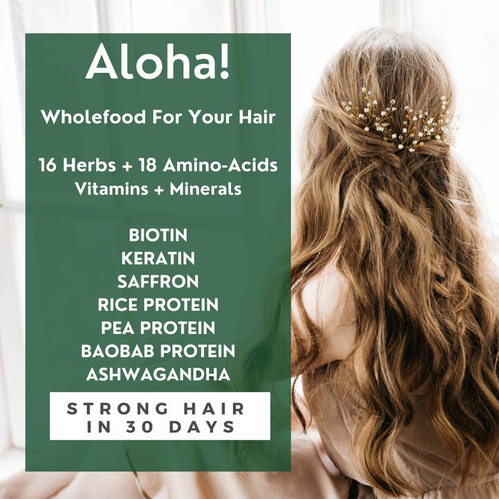 The Sacred Essence – wholesale Hårolja – ALOHA Hårväxt Elixir - Hår & Hårbotten Superpower8