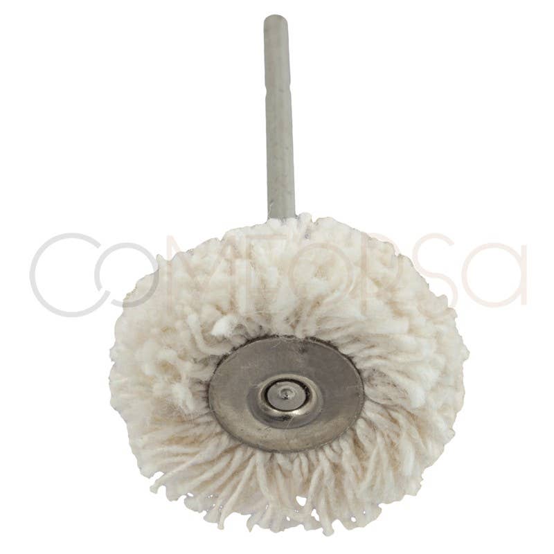 COM FORSA SL - Wholesale Craft Supplies - Cotton polishing disc 22 mm0