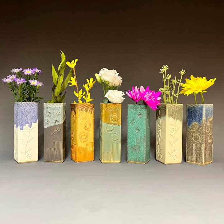 Macone Clay / Spooner Creek - Wholesale Vase - SSB - Short Square Bud Vase