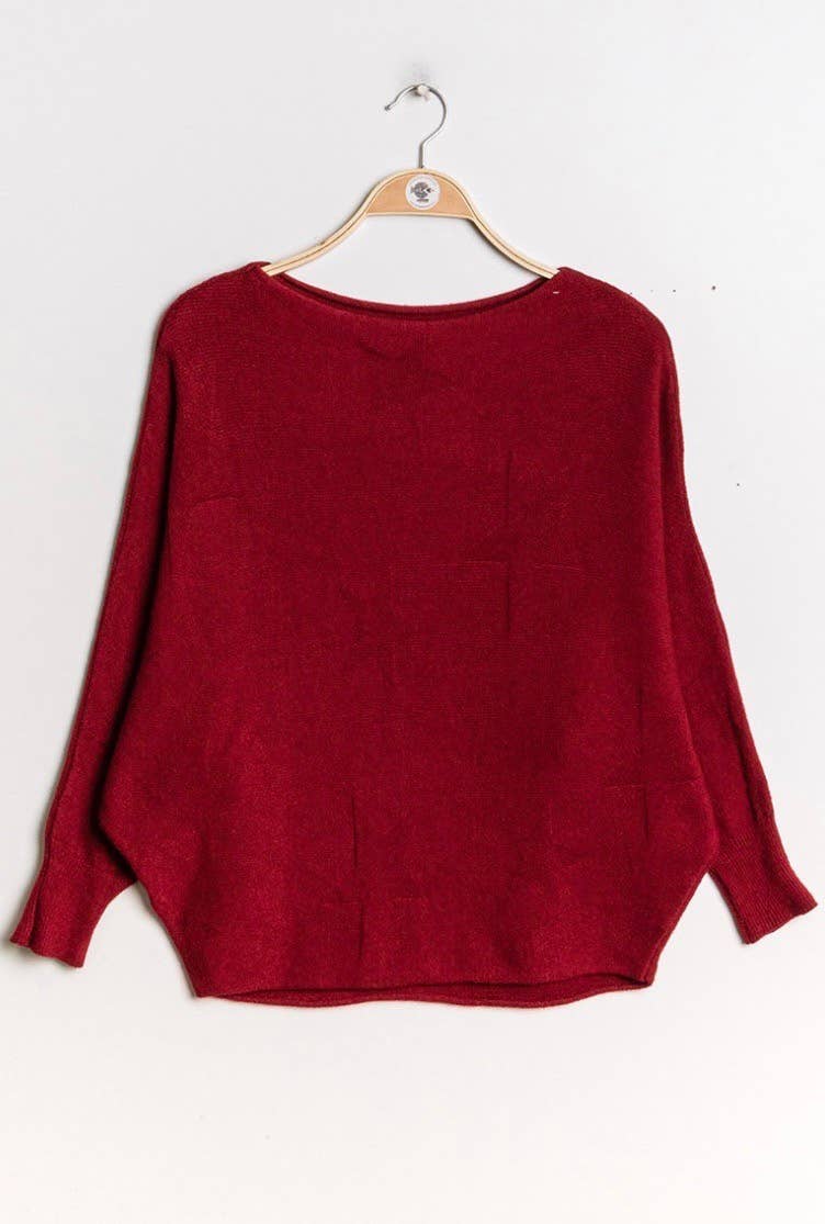 LÉA & LUC - Wholesale Knit Sweater - Women's - Star sweater REF. 00986