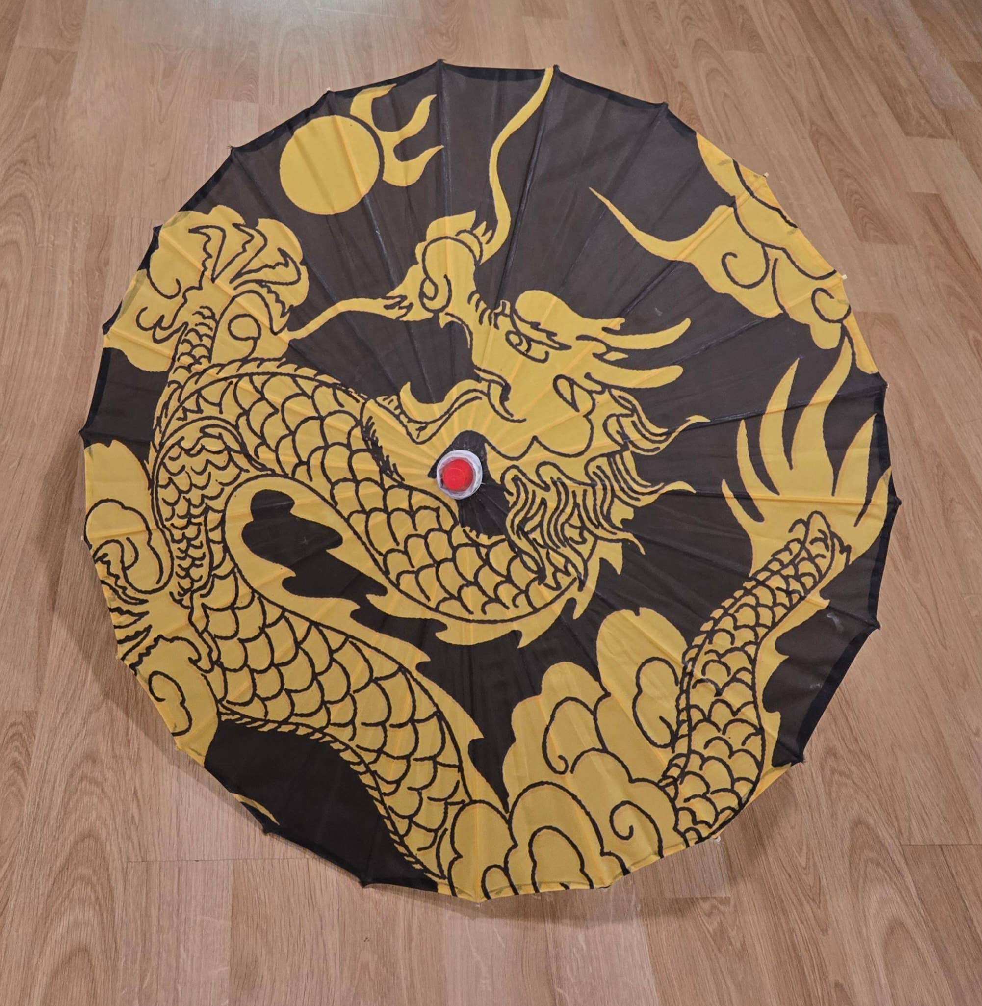 Fiona Accessories - Wholesale Umbrella - Unisex - Dragan Oriental Asian Style Parasol 2 Style 21.50"5