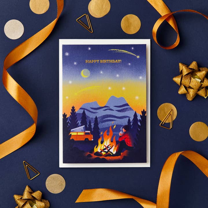 Stormy Knight – wholesale Birthday card – Camping Birthday Card | Birthday Cards for Men1