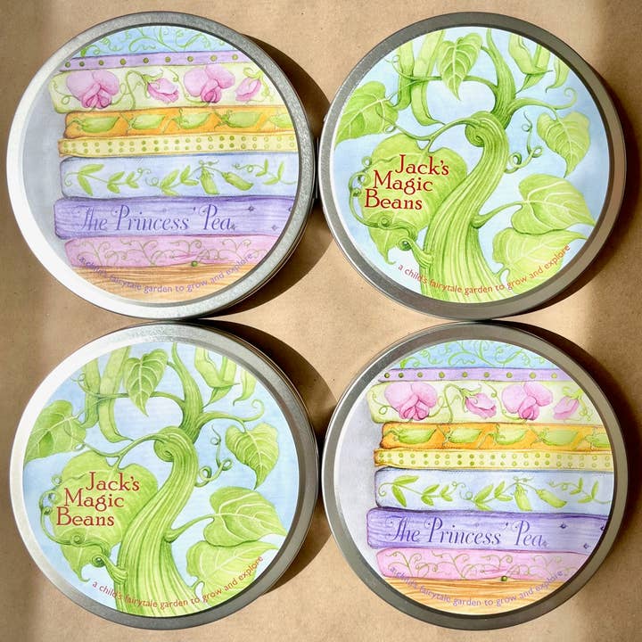 Potting Shed Creations, Ltd. - Wholesale Plant Seeds - Kids Fairytale Gardens | Jack's Magic Beans & Princess' Pea