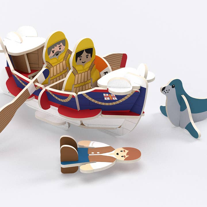 PlayPress Toys Ltd - Wholesale Toy Set - Kids - RNLI Lifeboat House Playset