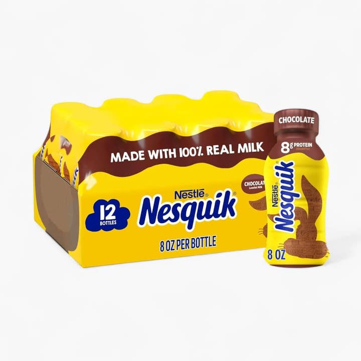 Nesquik Chocolate Milk 12/8Oz for wholesale by L&F Universal Goods