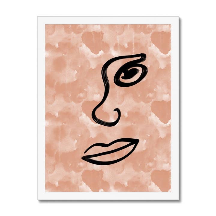 Dybt blik Art Print for engroshandel hos The Brown Hues