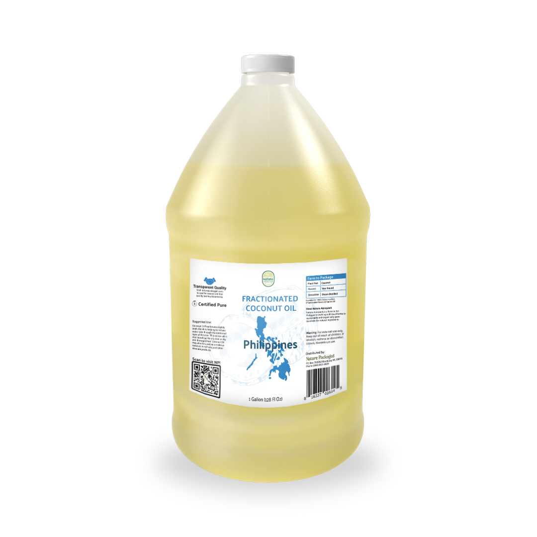 Nature Packaged - Wholesale Bath/Body Oil - Fractionated Coconut Oil - 100% Pure - Farm-Direct Sourcing2
