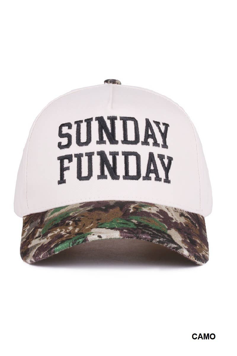 Vanilla Monkey - Vente Casquette de baseball – femme - Casquette en coton bicolore Sunday Funday7