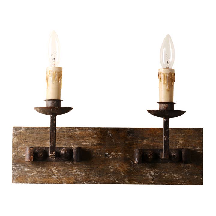 Glorenza Double Sconce for wholesale by Terracotta Designs