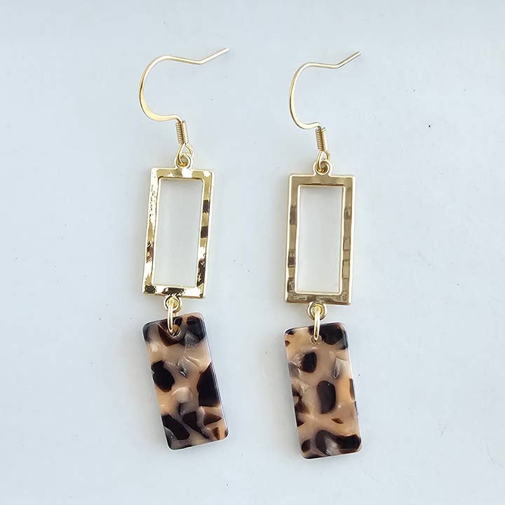 Boucles d'oreilles Raya - Guépard // Bijoux, Automne pour la vente par Spiffy & Splendid