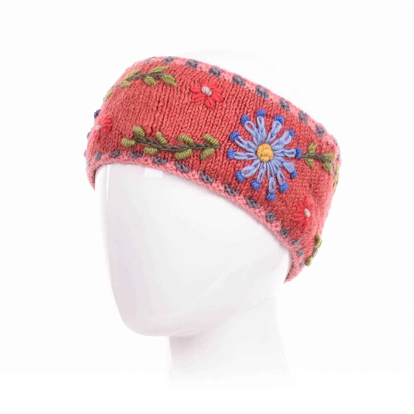 Lost Horizons Knitwear – Ships from USA - Wholesale Fashion Headband - Women's - Abigail Headband – Embroidered Wool Ear Warmer7
