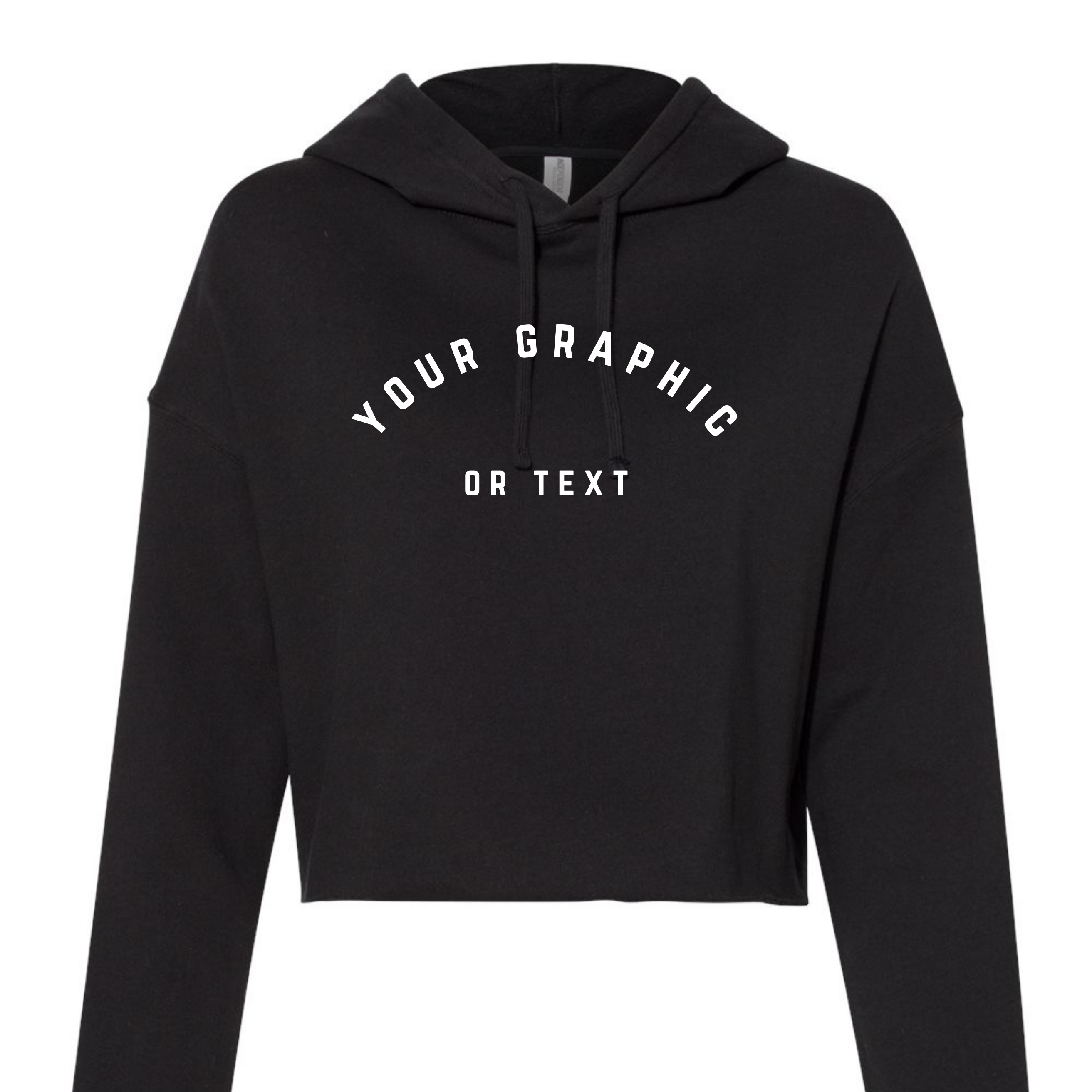 Faith & Life Christian Brands – Engroshandel Grafisk Sweatshirt - Dame – Skræddersyet mærket logo atletisk kort hættetrøje spirit wear5