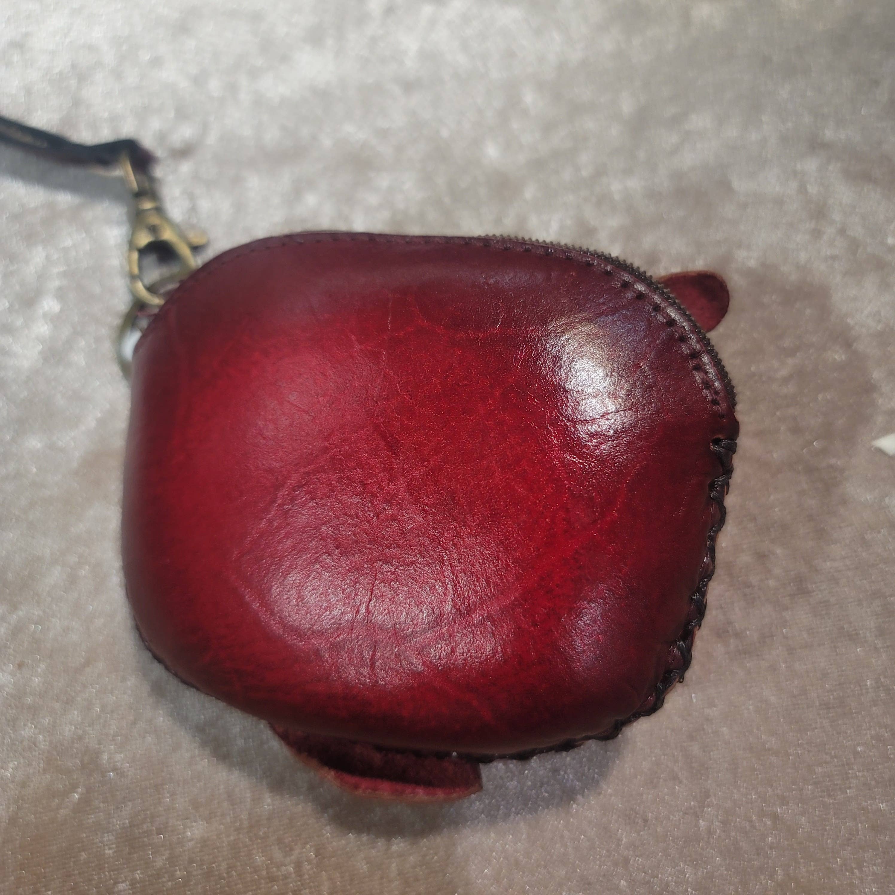 Sunflower Handmade leather inc - Wholesale Wristlet - Leather owl Owl Wristlet coin purse wallet8