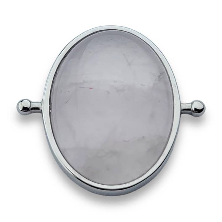 Rose Quartz Oval Crystal Element for wholesale by CONQUERing