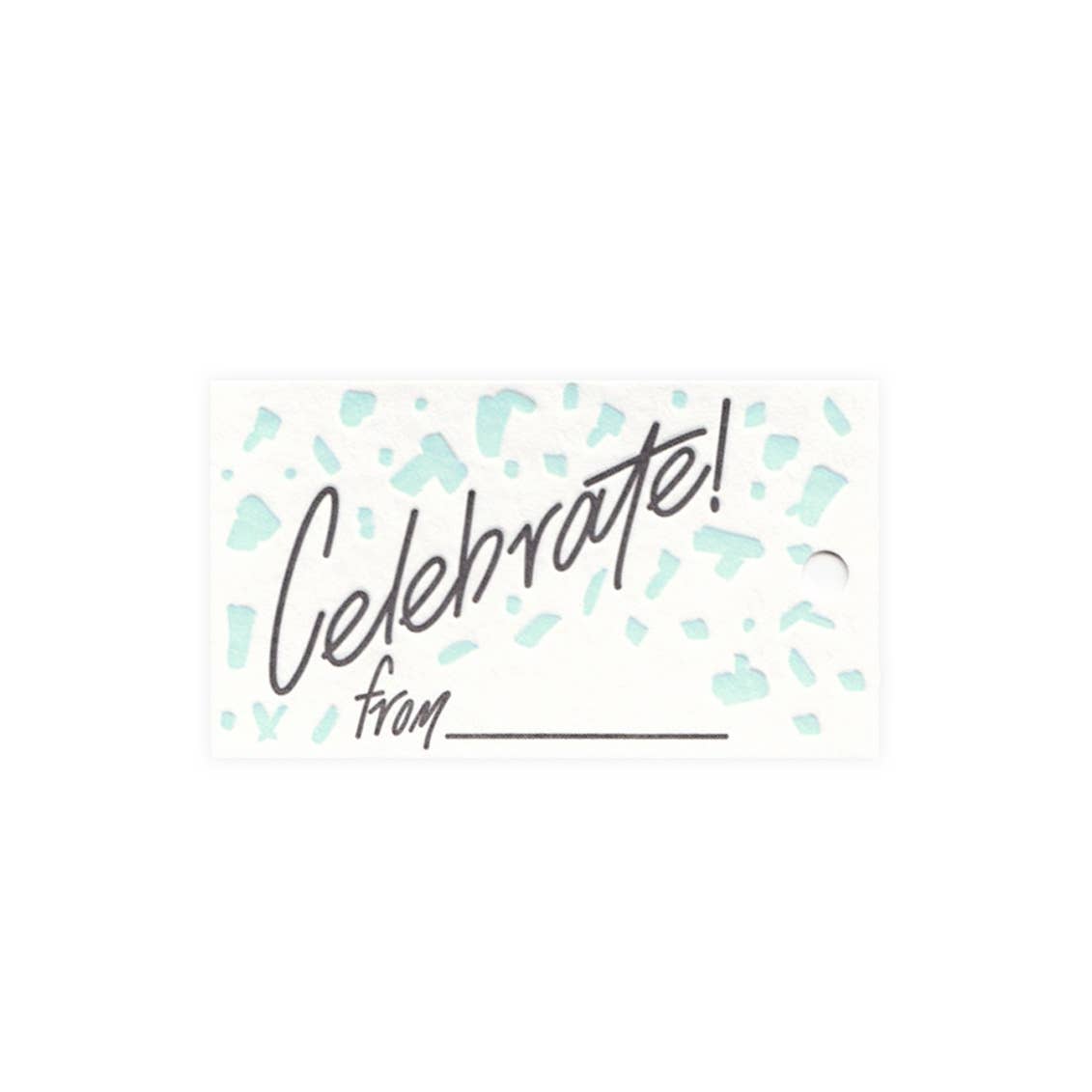 KB Paperie - Wholesale Gift Tag - Celebrate Tag