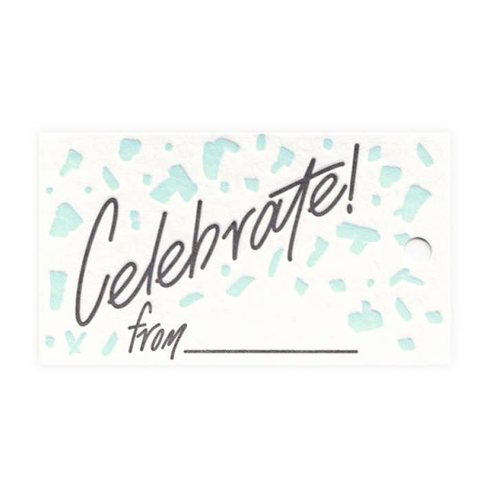 KB Paperie - Wholesale Gift Tag - Celebrate Tag0