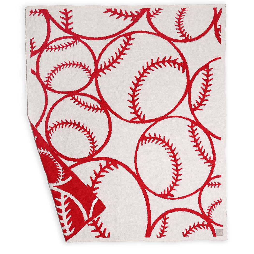 BASEBALL Coperta da baseball con motivo a forma di baseball in vendita all'ingrosso su Faire4