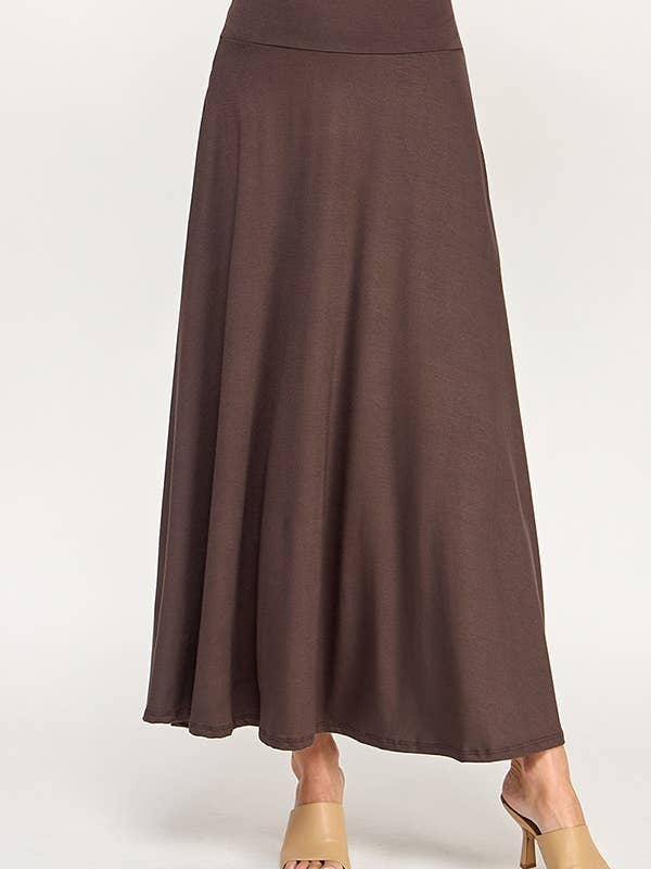 EK5118S-Maxi pocket skirt for wholesale by Chris & Carol Apparel