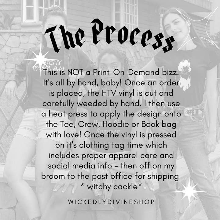 Wickedly Divine Shop - Wholesale Tote bag – Women's - Goddess Energy Crystals Sage, Book Bag, Boho, Goth Style2