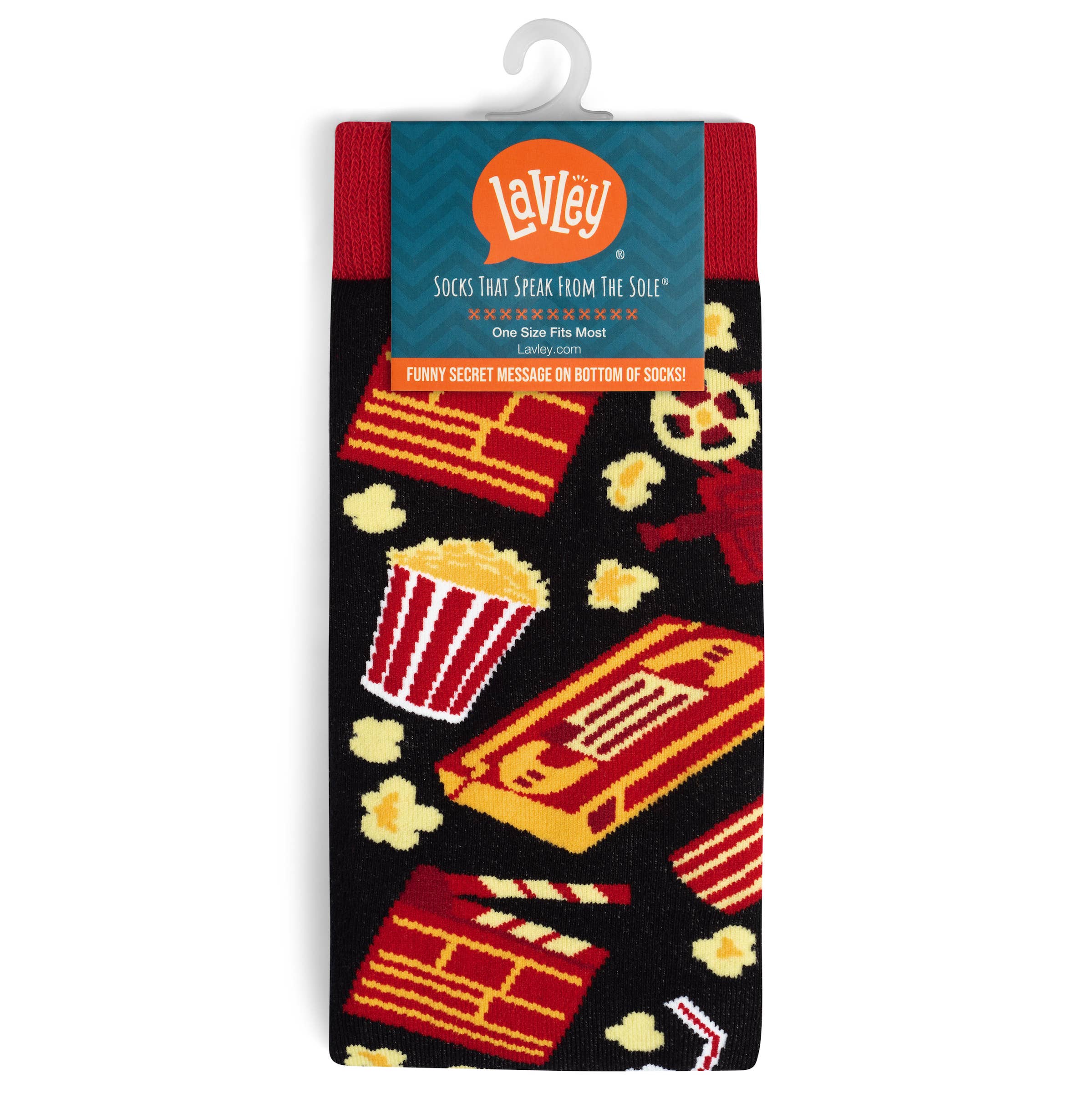 Lavley - Wholesale Socks - Unisex - Do Not Disturb, I'm Watching Movies Socks1