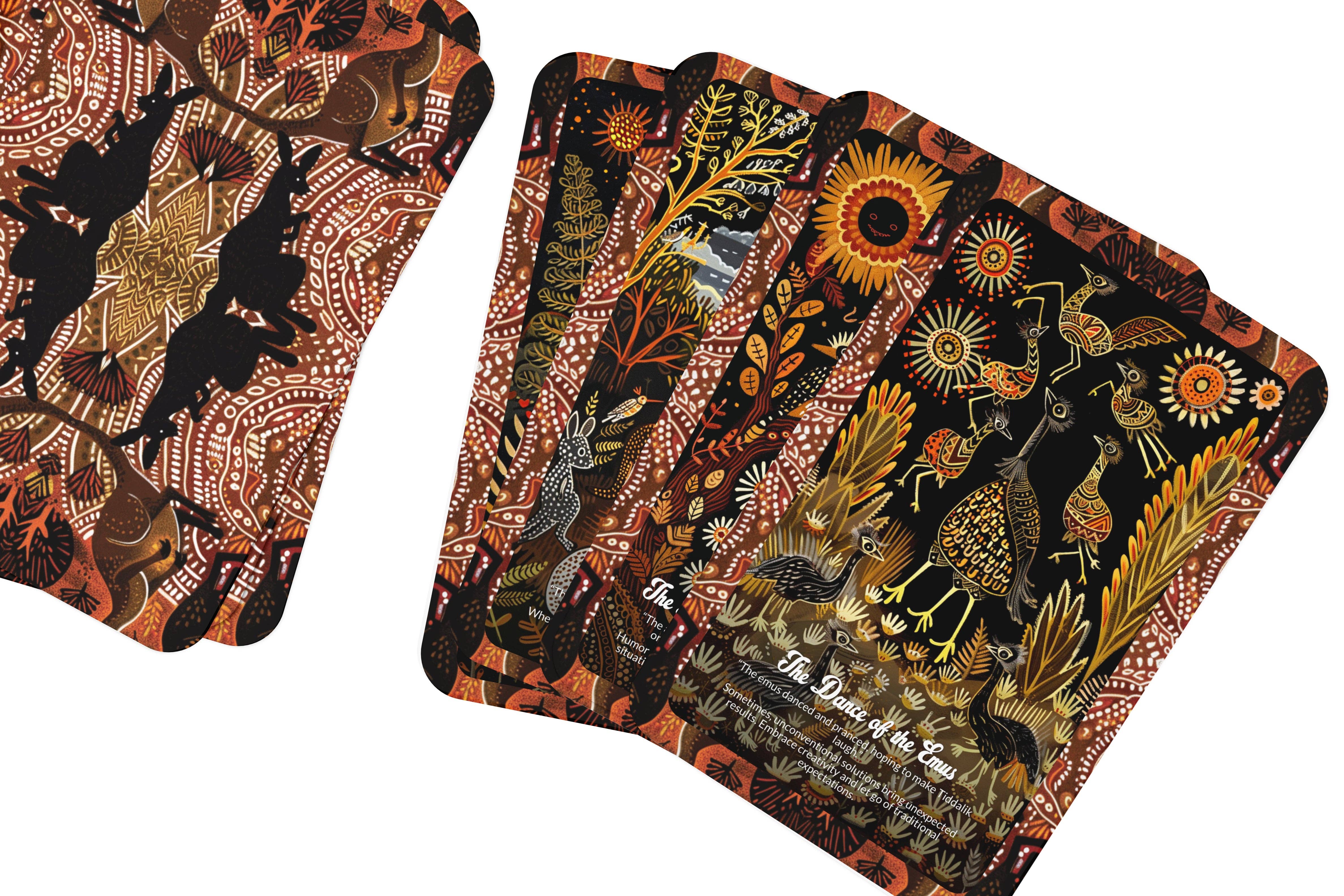 Ibiza Tarot USA - Wholesale Tarot Cards - The Tale of Tiddalik the Frog - 22 Oracle Cards - Restore Balance Through Generosity and Harmony5