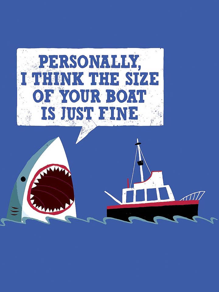 „Polite Jaws” - wanddecoratie met canvasprint voor wholesale door Image Conscious, LLC